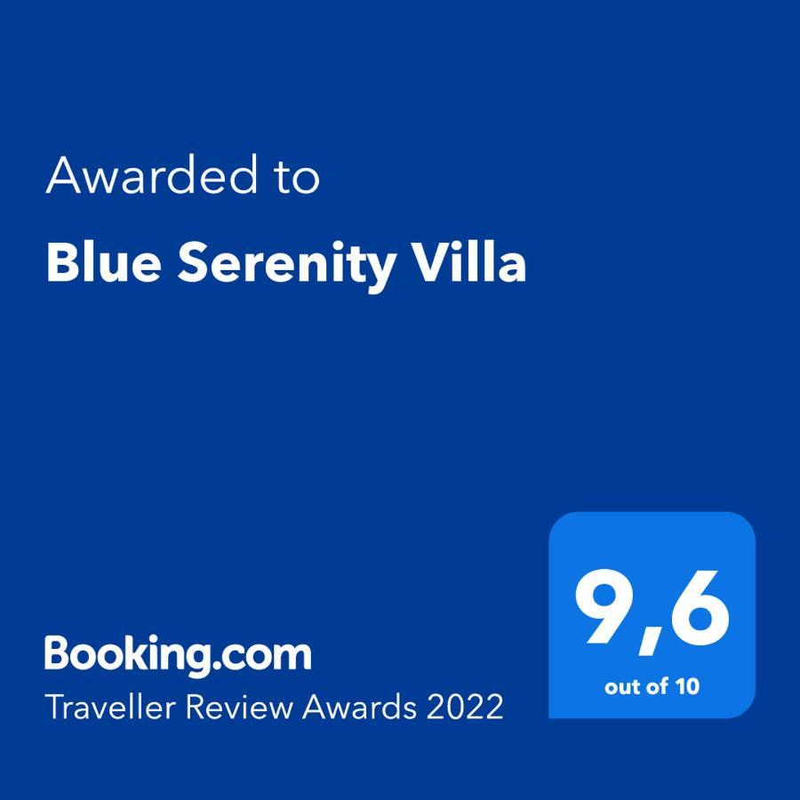 Blue Serenity Villa Fanari  Buitenkant foto