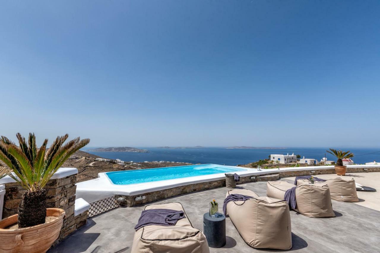 Blue Serenity Villa Fanari  Buitenkant foto