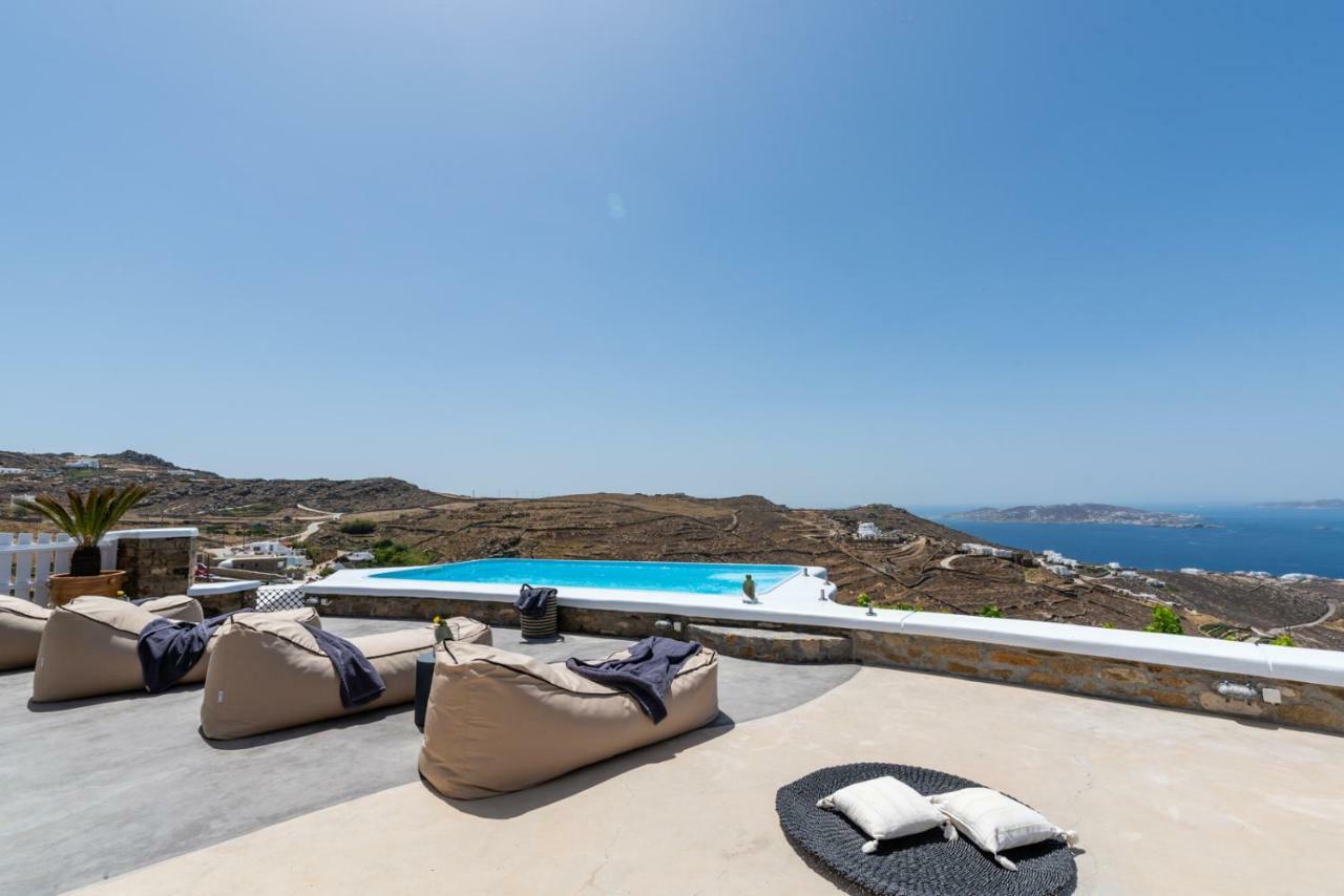 Blue Serenity Villa Fanari  Buitenkant foto